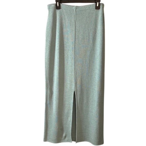 Vintage DIVA Knitwear Teal Maxi Skirt - Size M - NWT - Picture 2 of 7